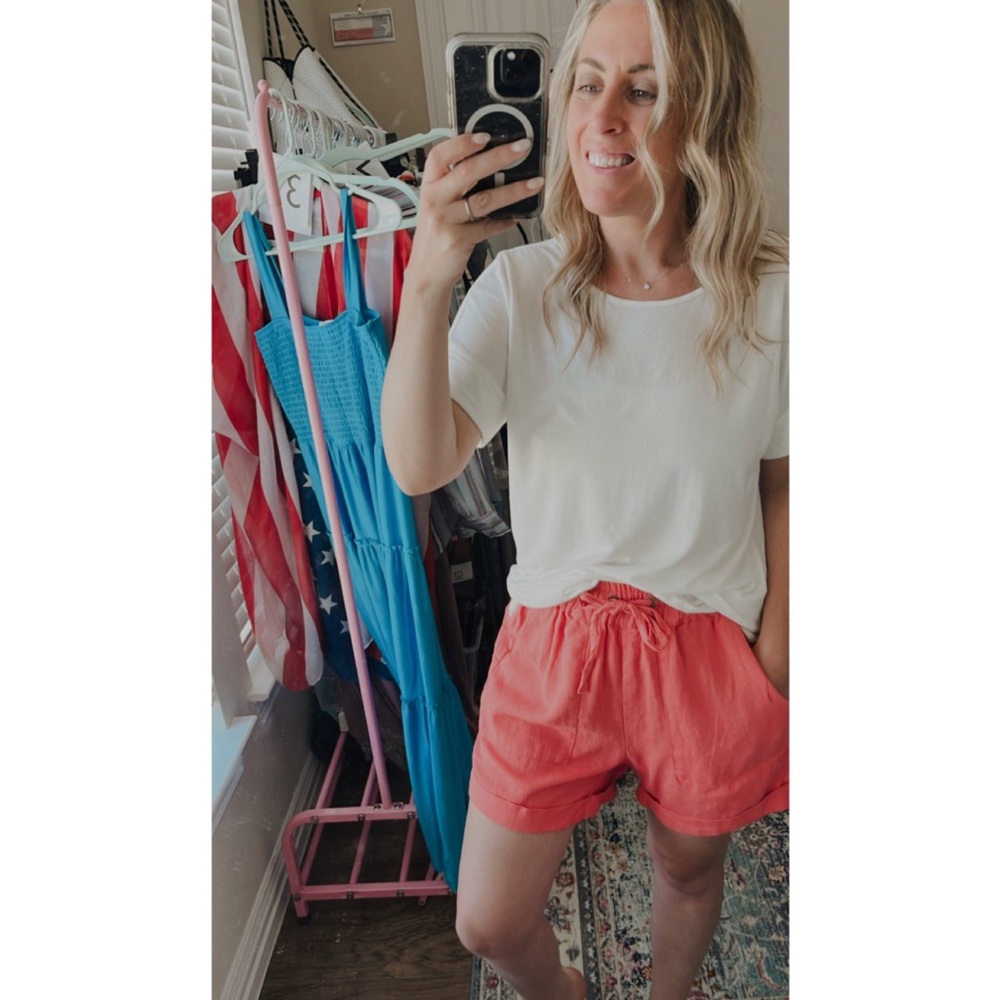 Zenana Linen Shorts